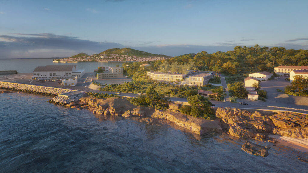 Gendarmerie Aspretto BAN Aspretto, Ajaccio, Corse, Concours, Architecture, Cantonnement, Versini Architectes Associés