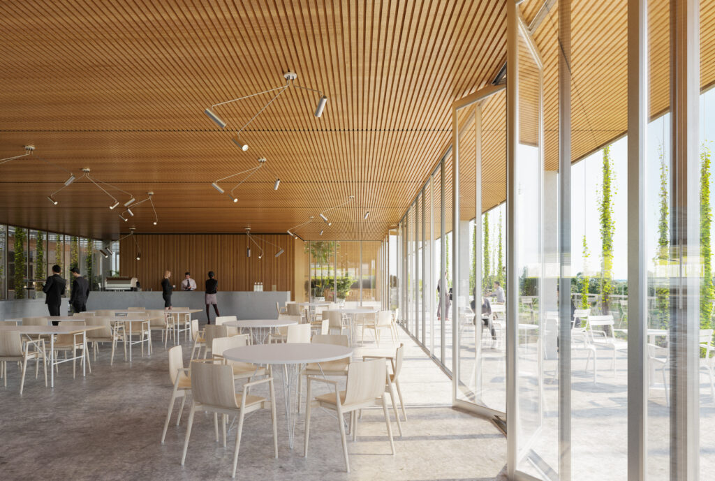 Tour Erbajolo CAM RISTO copie Bureaux, Espace, Co-working, architecture, Erbajolo, Bastia, Corse, France, Versini Architectes Associés