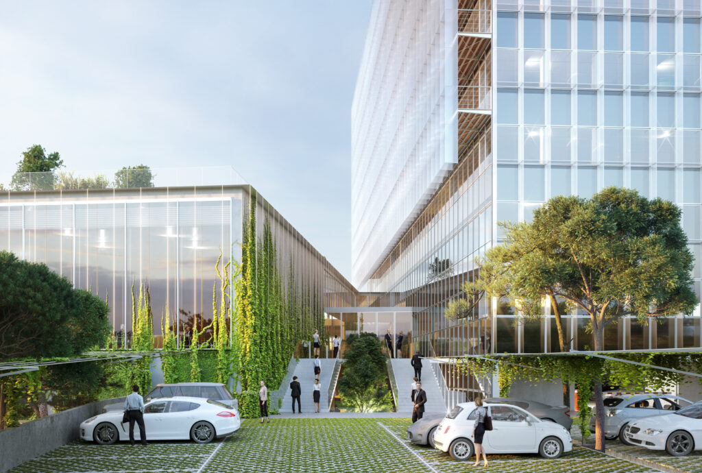 Tour ErbajoloCAM_07 b copie Bureaux, Espace, Co-working, architecture, Erbajolo, Bastia, Corse, France, Versini Architectes Associés