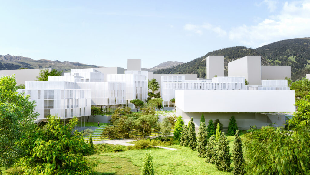 Le Fino Quartier, urbain, ville, éco quartier, écologie, avenir, architecture, urbanisme, paysagiste, Ajaccio, Finosello, Corse, Versini Architectes Associés