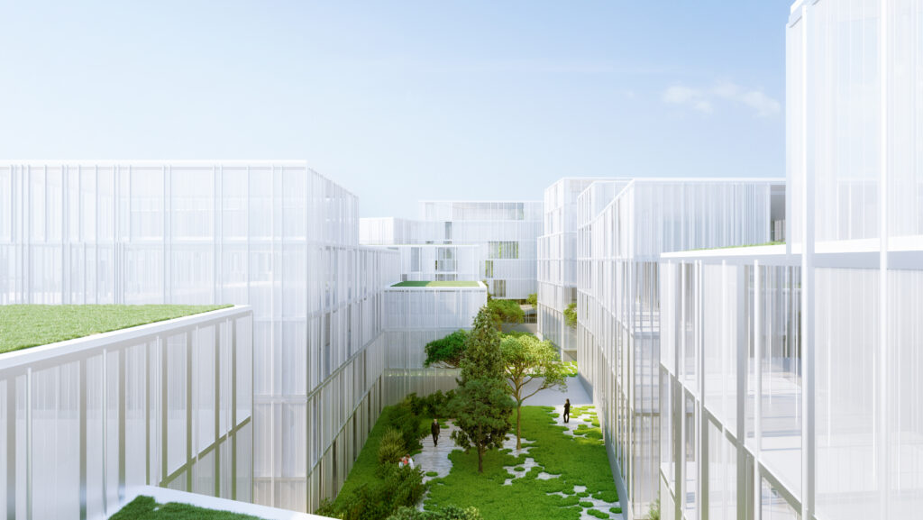 Le Fino Quartier, urbain, ville, éco quartier, écologie, avenir, architecture, urbanisme, paysagiste, Ajaccio, Finosello, Corse, Versini Architectes Associés