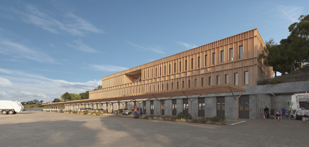 Centre technique communautaire Centre technique communautaire, bureaux, local technique, administratif, architecture, Versini Architectes Associés