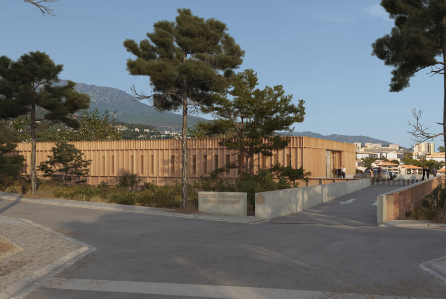 Centre technique communautaire, bureaux, local technique, administratif, architecture, Versini Architectes Associés