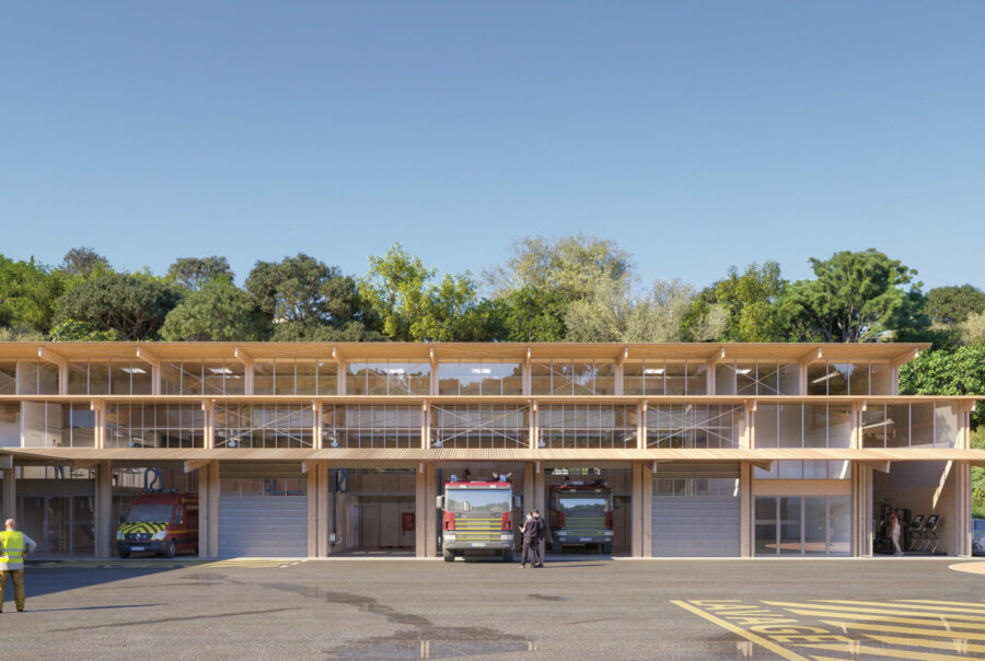 Centre de Secours, Projet, Pietrosella, Architecture, Versini Architectes Associés