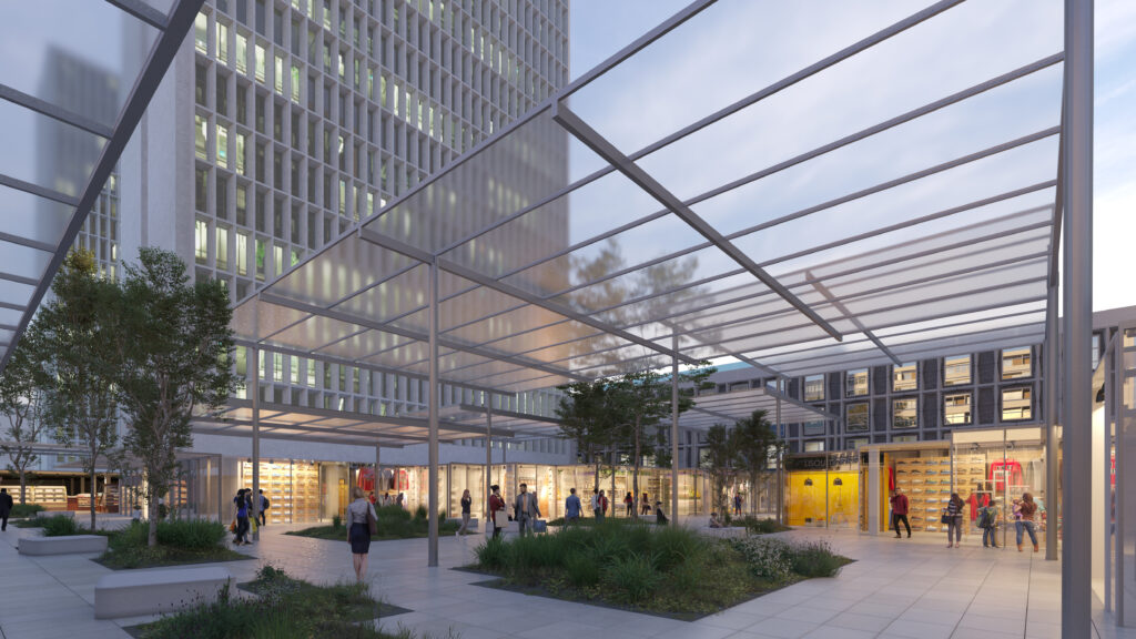 Sarcelles Aménagement urbain, Ville, Sarcelles, Paris, Architecture, Versini Architectes Associés, Urbanisation, réaménagement