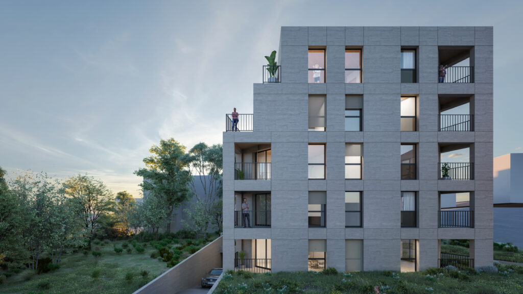 Logements Ajaccio Logements, immeubles, Ajaccio, Architecture, Versini Architectes Associés