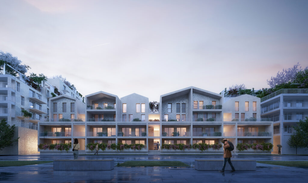 Cazemajou Marseille Immeubles, Marseille, Quartier, Architecture, Ville, Marseille, Urbain, Versini Architectes Associés