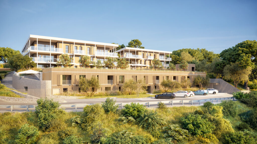 Bel AIR Villeneuve Villeneuve-Loubet, France, Architecture, Moderne, Versini Architectes Associés, Résidences