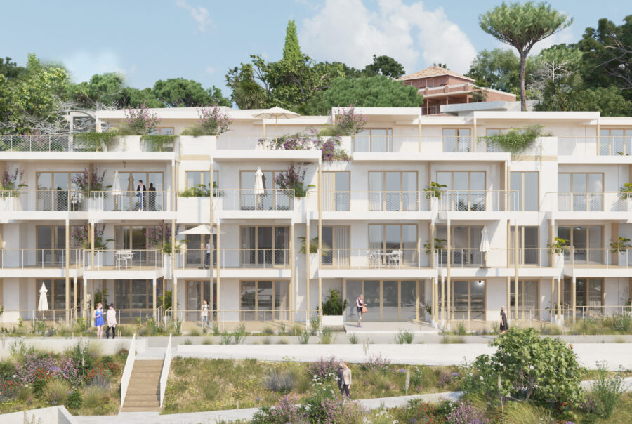 Logements, architecture, environnement, toit végétalisé, verdure, Décoration, Versini Architectes Associés, France