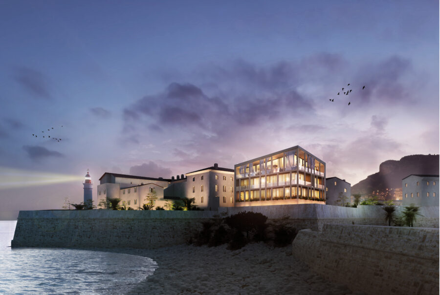 Rénovation, réhabilitation, citadelle, monument historique, histoire, patrimoine, ville impériale, Ajaccio, Corse du Sud, France, Architecture, Hôtel, Tourisme, Urbain, Versini Architectes Associés