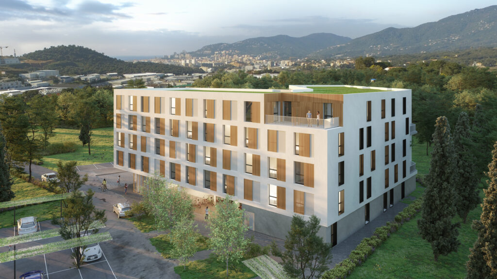 Adoma Logements, appartements, résidences, Architectures, Versini Architectes Associés, Ajaccio, Corse